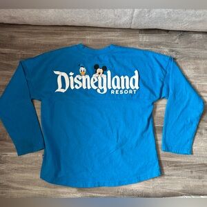 Disney Mickey and Donald Duck Youth Spirit Jersey-Blue Pre Owned Sz XL(14)